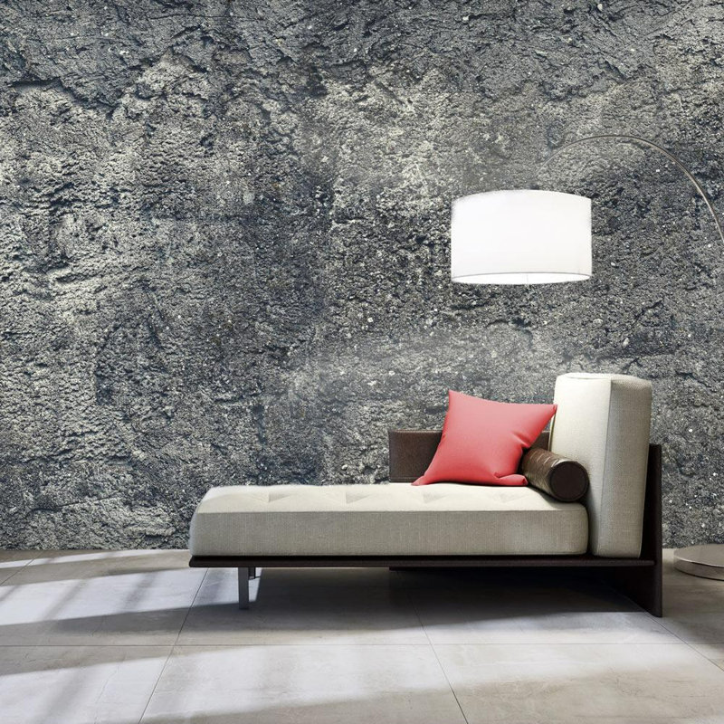 Wall Mural, 41" L x 59" W, Gray
