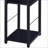 Desks, Vadna Black Writing Desk with 2-Tier Shelf | Metal,Synthetic Wood-240465592