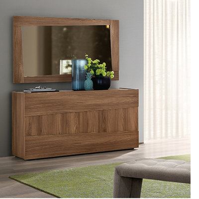Commode 3 tiroirs avec miroir Rumsey