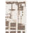 Adilynn Hand Woven Jute/Denim Geometric Rug in Red/Natural-342785599