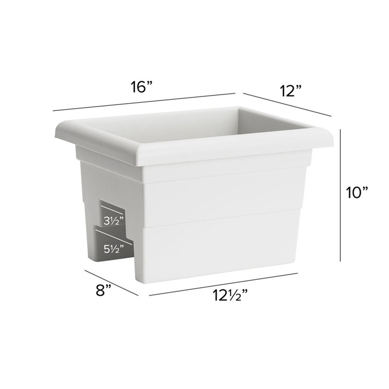 Kechi Planter, White