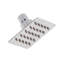 Devon Sharp Nozzles Slim Shower Head - Wall Or Ceiling Mount - 4" Stainless Steel/Brushed Stainless Steel-1474549585