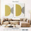 Avery cercles abstraits Mid-Century I-108255633