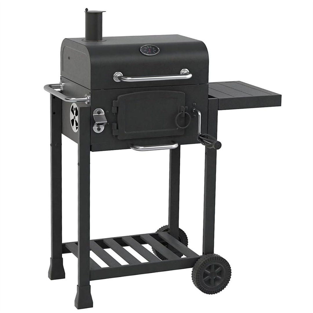 Ebern Designs 87cm W Kamado Charcoal Grill