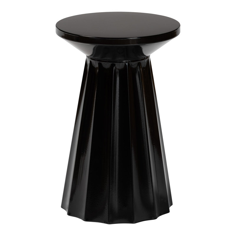 Table d'appoint Baxton Studio Ulmer, Noir