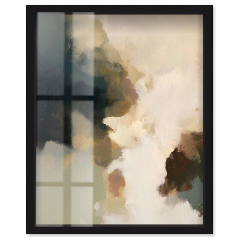 «Mist and Memory II Boho Art Shadowbox» par Art Remedy, Noir, H 21 po x l 17 po