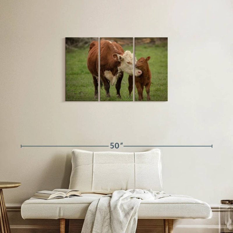 Brampt Motherly Cow, 20" H x 33" W