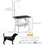 Table de toilettage pliable réglable et pliable H 29,5 po x l 23,6 po-93526456-93526460