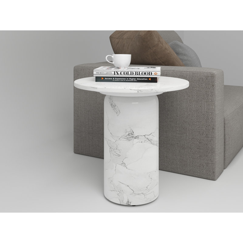 Cutwright Marble Top End Table