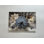 Impression sur toile moderne et moderne: élégantes fleurs bleues, décorations murales dorées 1P