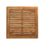 Table de bar carrée en bois d'acacia