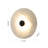 Traditional 1-Light LED Round Alabaster Wall Sconce 