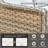 Harper Wicker 7 - Person Patio Conversation Set with Cushions-1507059023