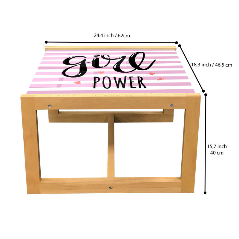 Jahwan Sled Coffee Table, 62cm H x 46cm W x 40cm D