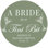 Autocollants de Bachelorette personnalisés «Olive Bride In A Tini» pour trousse de gueule de bois sur mesure