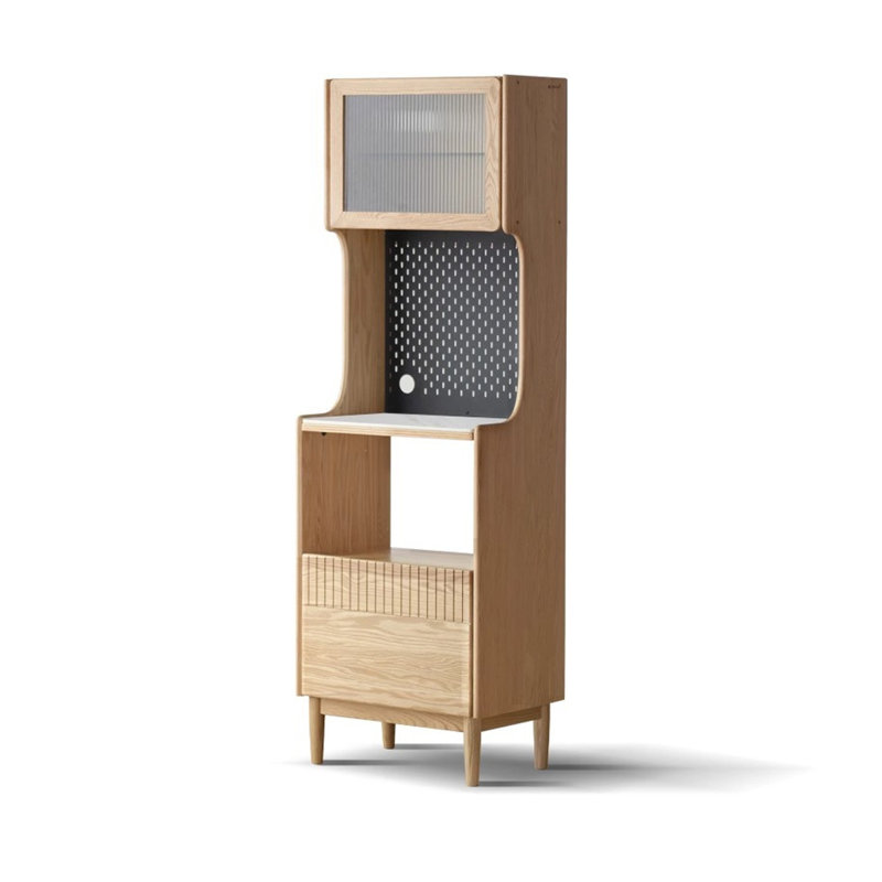 Armoire à nourriture en chêne moderne et minimaliste