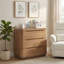 Commode moderne à 3 tiroirs Waynesville