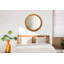 Huldar Glass Flat Wall Mirror