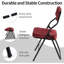 Ensemble de 4 chaises pliantes rembourrées - Chaises de salle à manger rembourrées portables pour les invités-1932323669