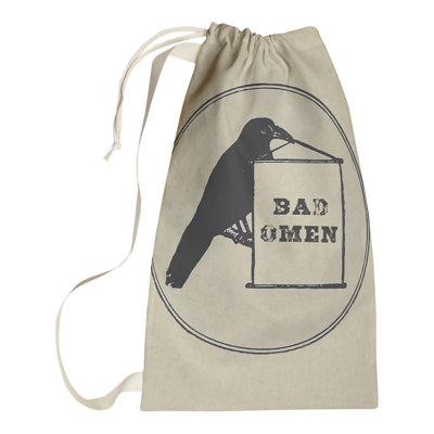 Hansard Fabric Laundry Bag with Handles