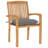 Dorathy Teak Patio Chair with Cushions-63608688