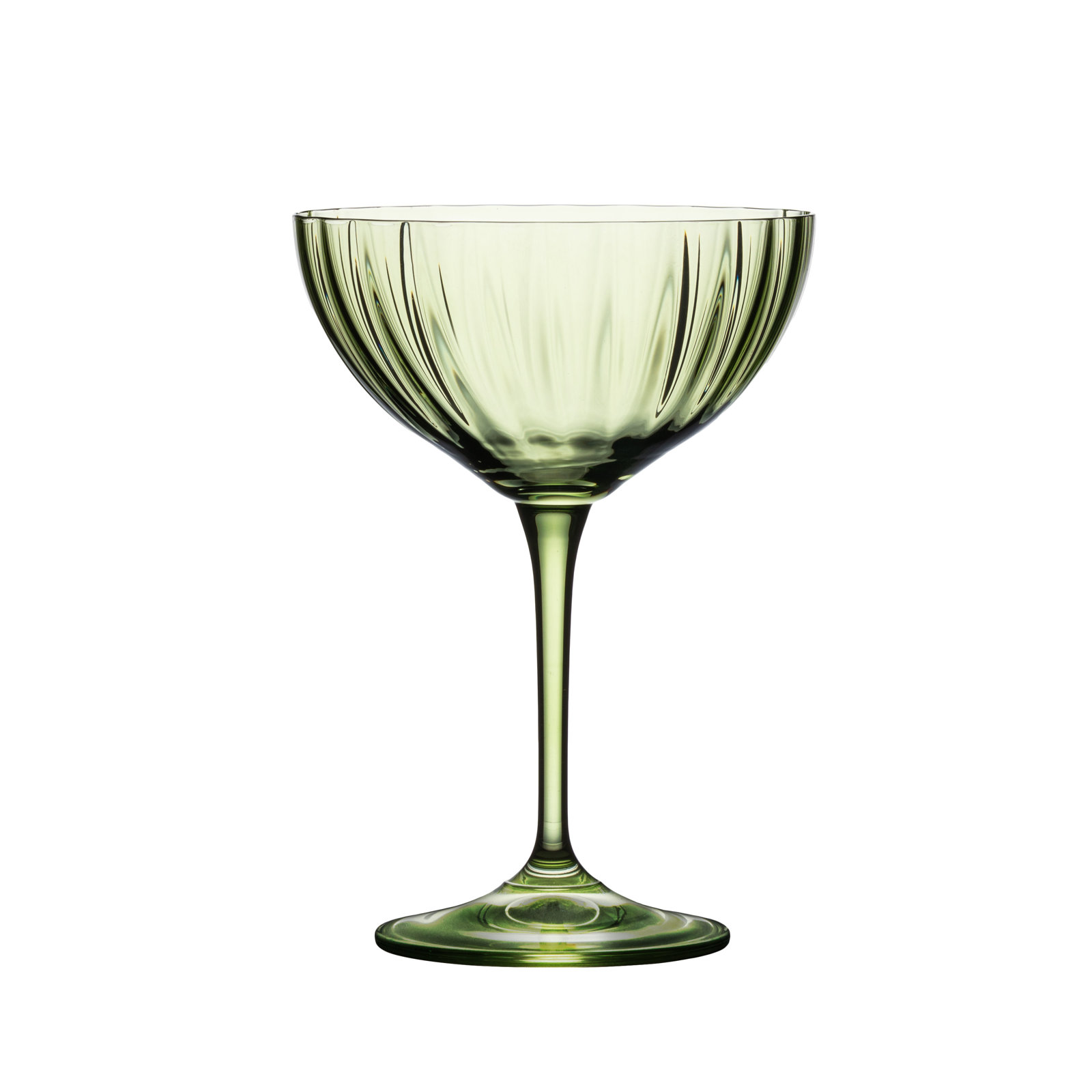 Sensa 7.25oz. Coupe Set, Bottle Green