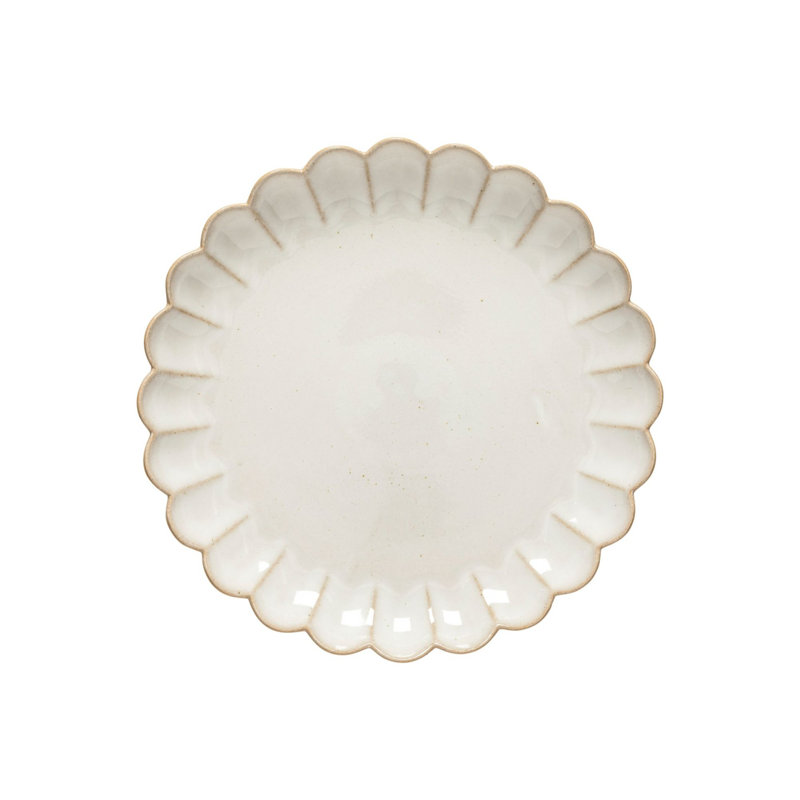 Assiette à manger, Sable blanc
