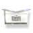 White/Stainless Steel