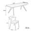 Table de salle à manger en bois de frêne avec pieds en arche-102210783