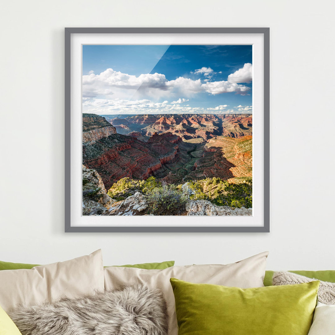 Gerahmtes Poster Natur des Canyons