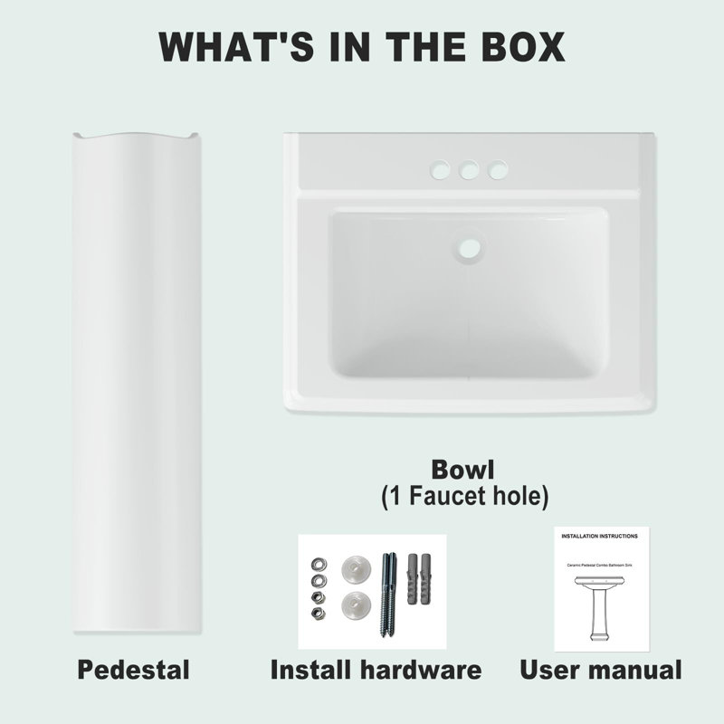 Bathroom Pedestal Sinks