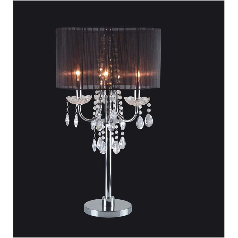 LAMPE DE TABLE INSPIRÉE 29,5 po H 29,5 po (1 PC / RTC) (1,58 / 9,10), Gris