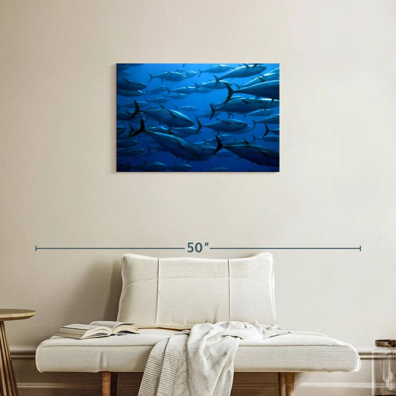 Brampt School Of Tuna Fish, 20'' H x 30'' W