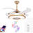 42'' 4 - Blade LED Smart Ceiling Fan with Remote Control and Light Kit Included-248291283
