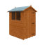 Tiger 4 Ft. W x 5 Ft. D Tongue and Groove Apex Wooden Shed