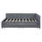 Upholstered Daybed Frame With 2 Storage Drawers Sofa Bed Frame No Box Spring Needed, Linen Fabric-525325931