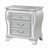 AURELIA SILVER NIGHTSTAND WITH LED
