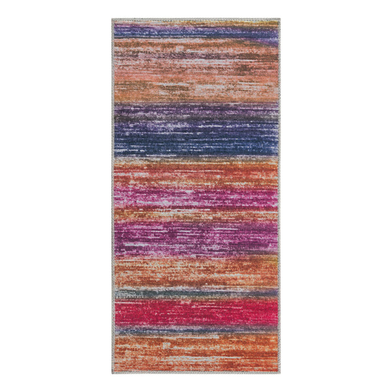 Kampton Chevron Indoor Rug, Runner 2' x 4'