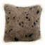 Coussin imprimé animal en fausse fourrure à deux tons bronze-691273526