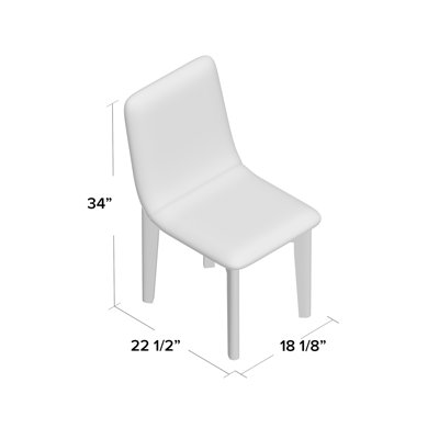 Parisi 19'' H Upholstered Side Chair