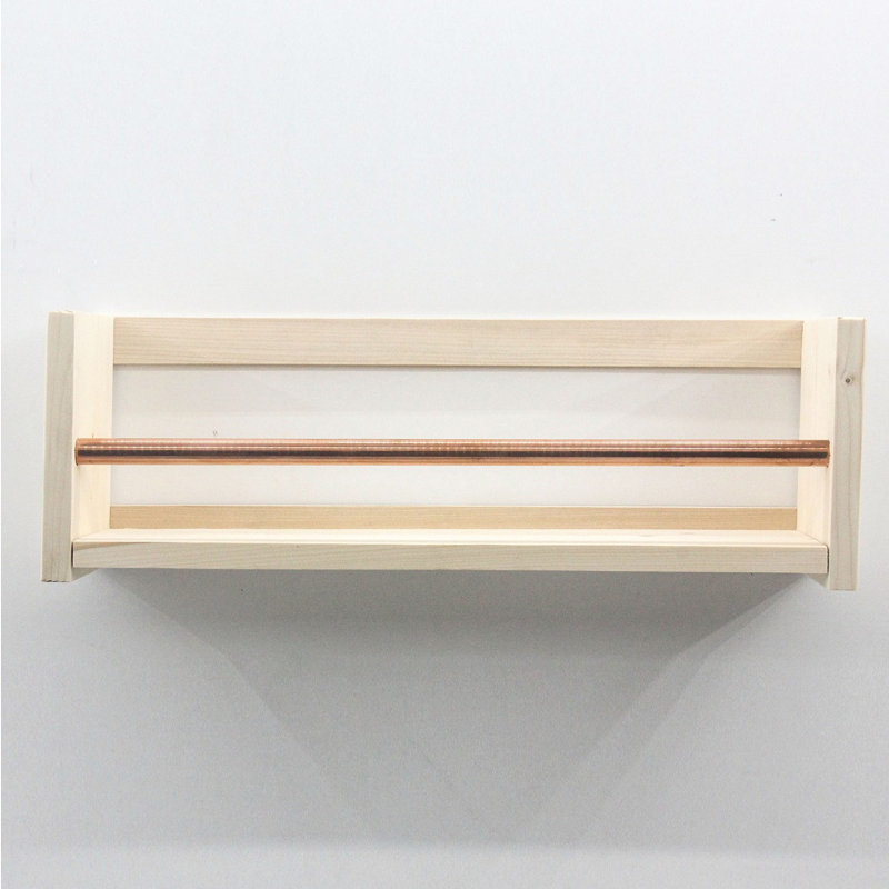Tablette flottante en bois massif Lyme