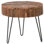 Guidan Reclaimed Acacia Wood End Table, Antique Brown