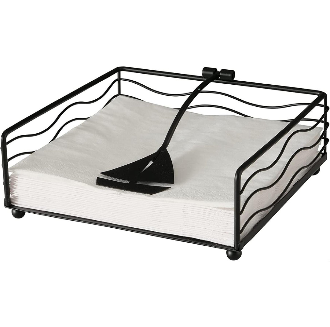Iron Napkin Holder Longshore Tides