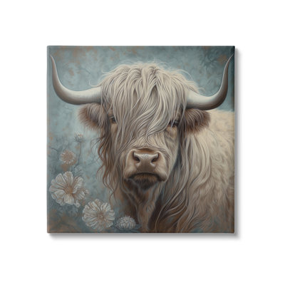 «Mystic Highland Clever», art mural sur toile par Steve Hunziker
