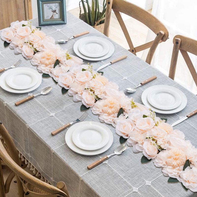 10 fleurs de table convenant aux mariages, anniversaires et fêtes, Rose
