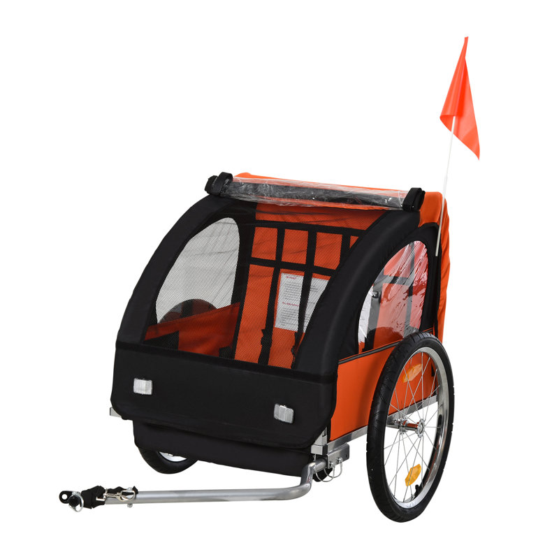 Rodulf Zoomie Kids Push/Pull Ride On, Orange