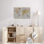 Gilded Map Light Grey by Wild Apple Portfolio - Print-168095419-168095396