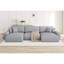 Emma 6 Seater Corduroy Sofa Bed-769956127