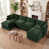 Chenille verte sélectionné