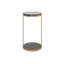 Benjamin End Table - Antique Brass